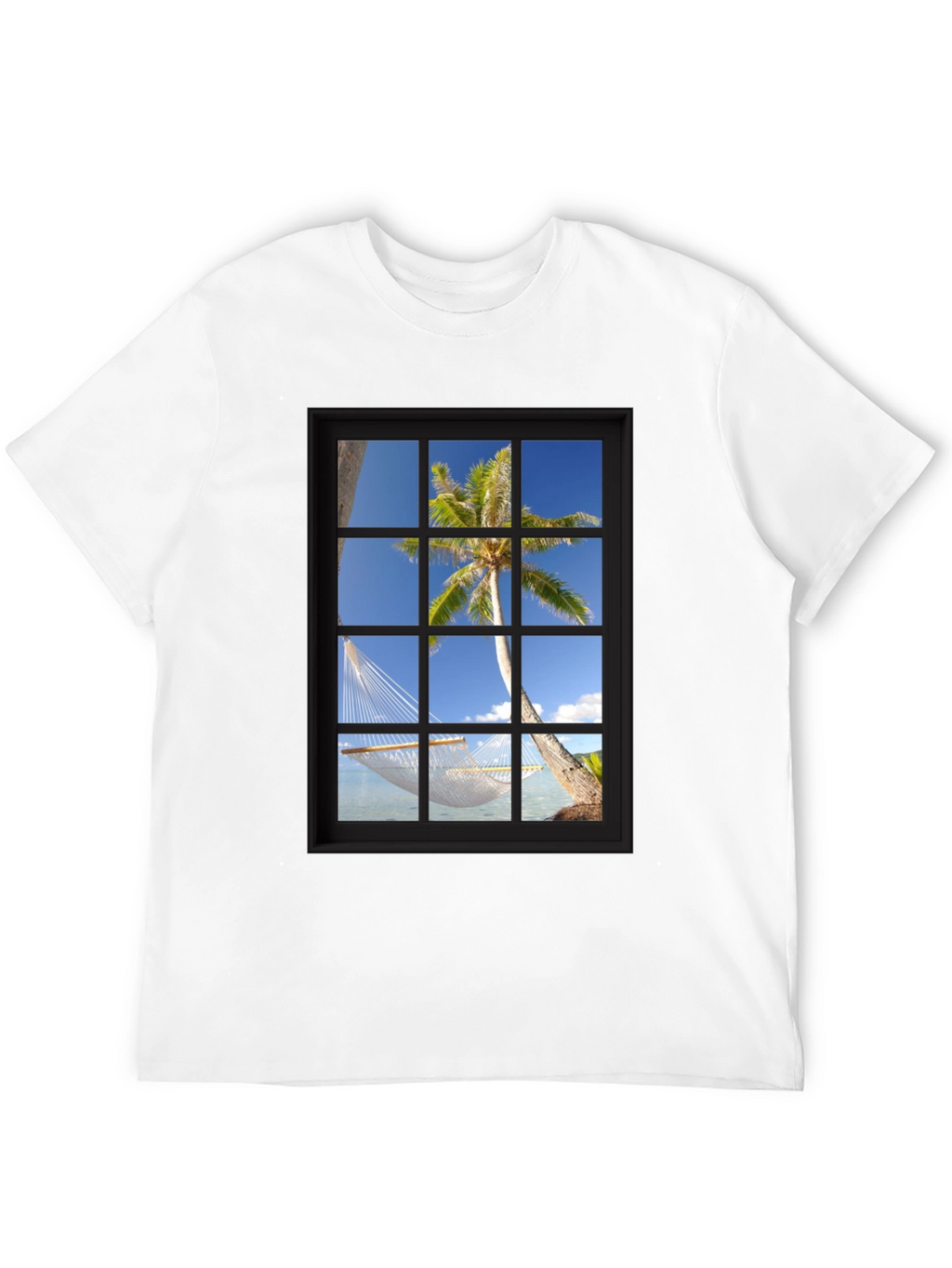 Tropical Hammock T-Shirt - Window View