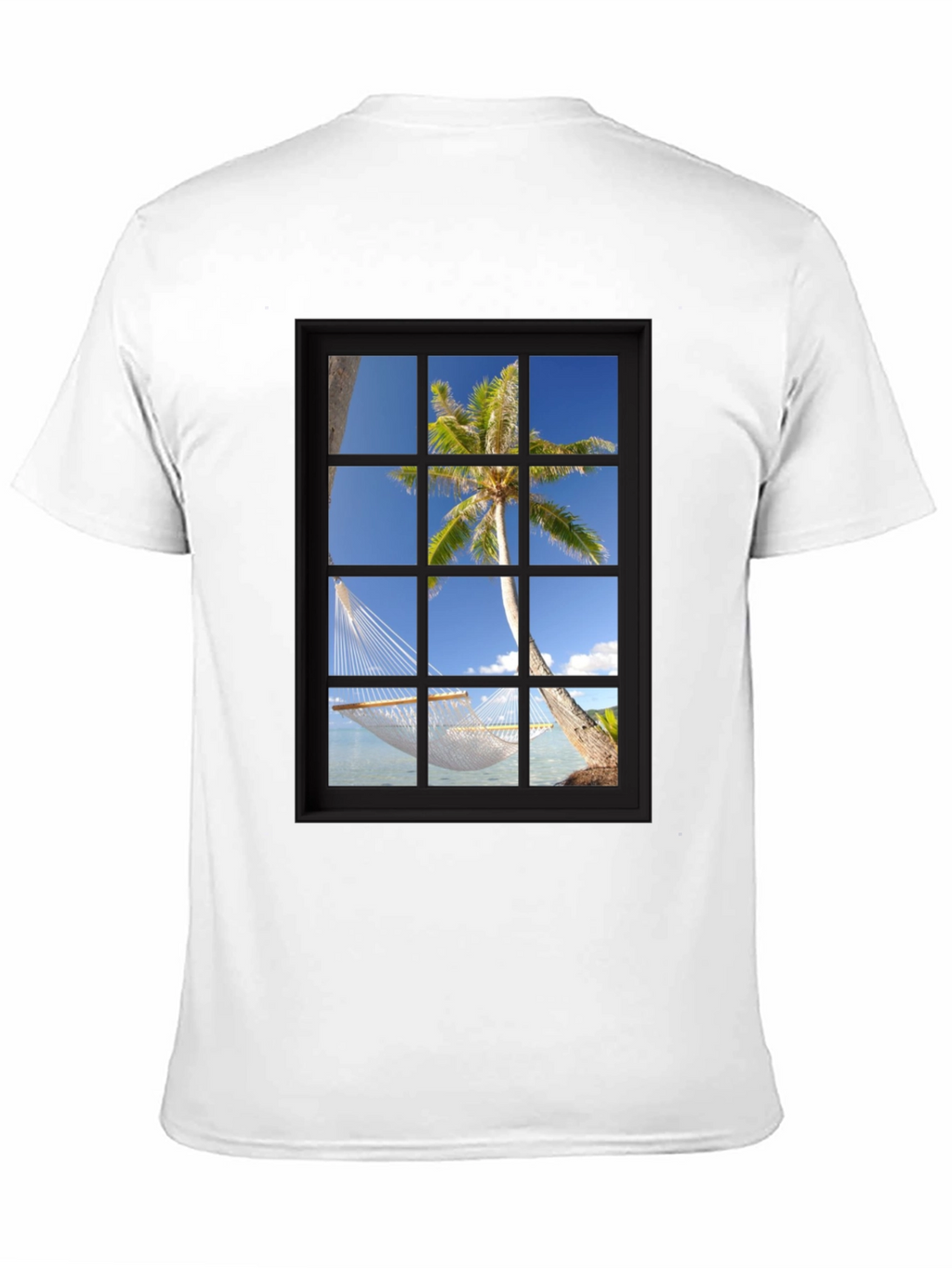 Tropical Hammock T-Shirt - Window View
