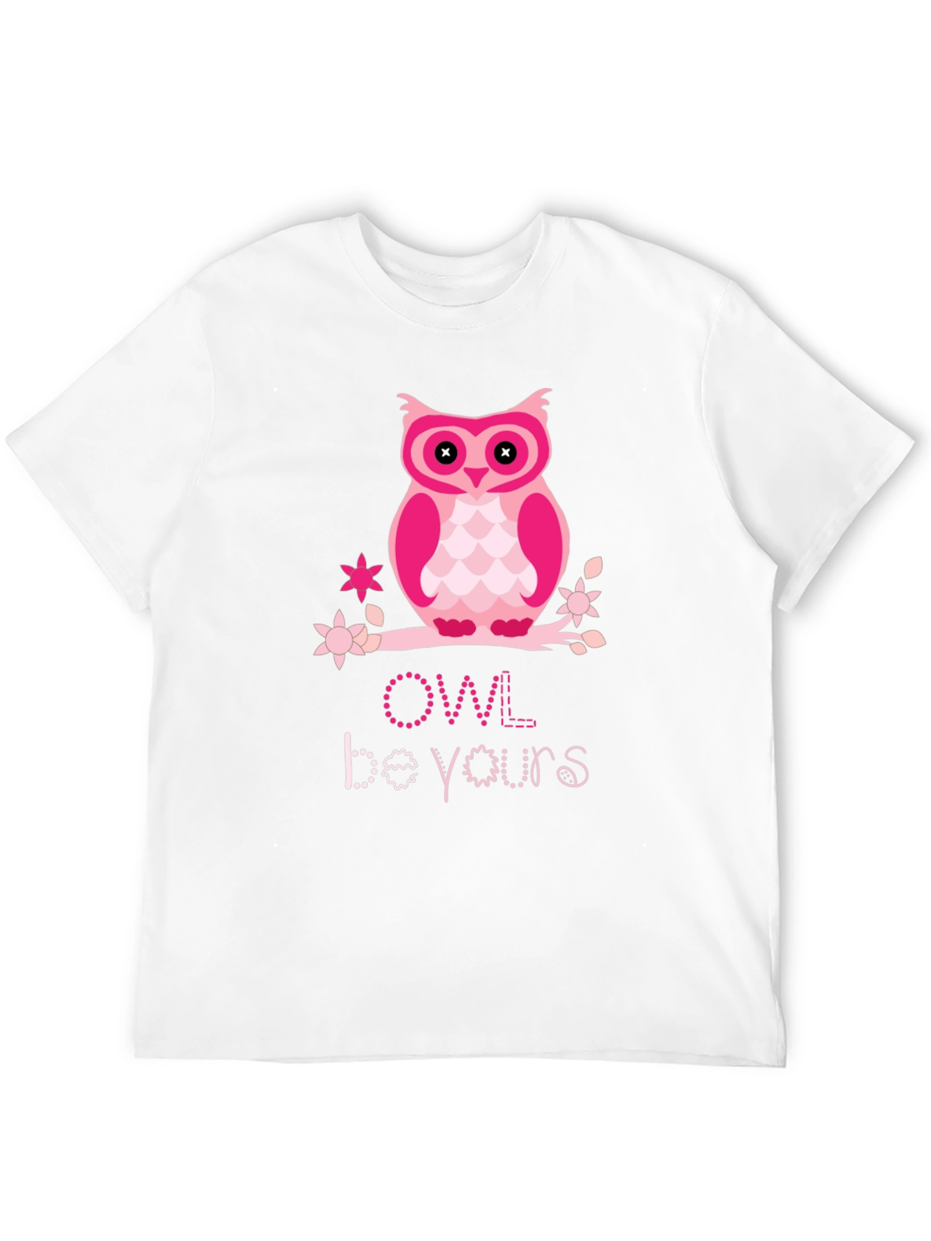 Cute Pink Owl T-Shirt - Owl Be Yours Tee