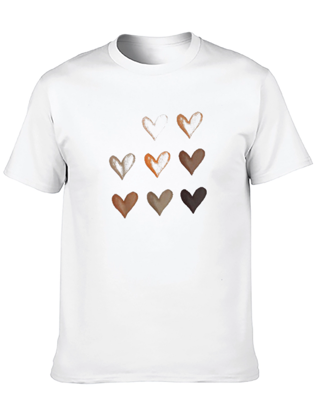 Diversity Hearts Graphic Tee