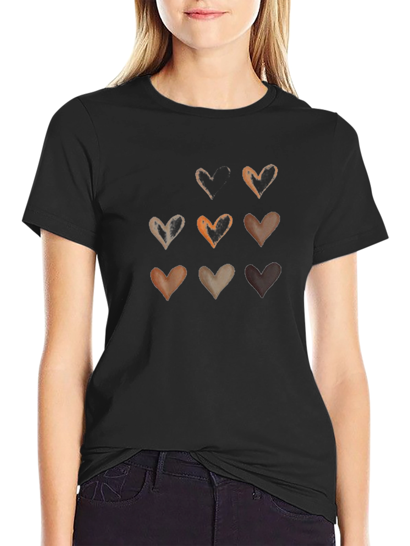 Diversity Hearts Graphic Tee