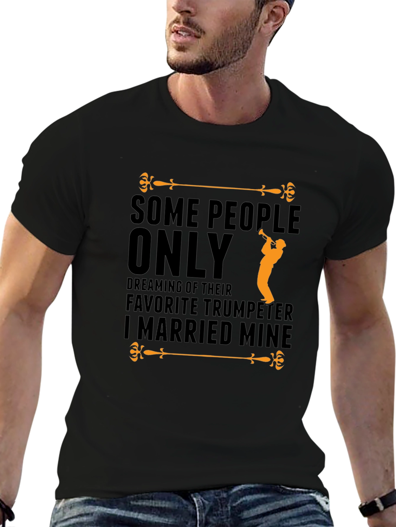 Favorite Trumpeter T-Shirt - Musicians Wife Gift
