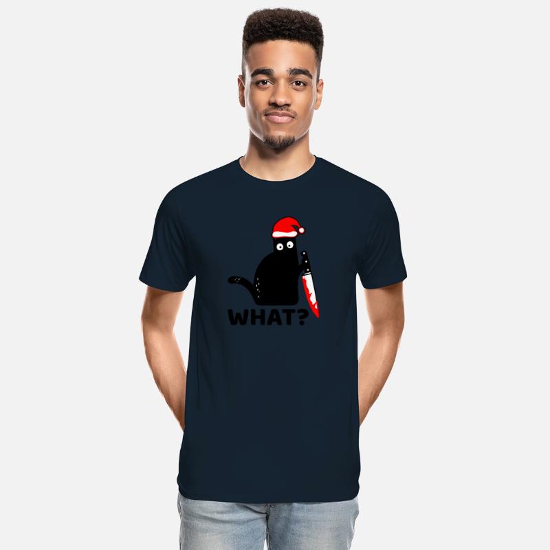 What Cat Meme Cat With Knief Cat Lovers Gift Xmas