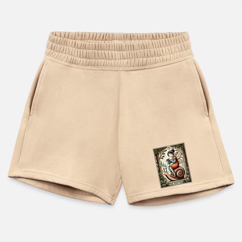 Whimsical Fairy Snail Tarot Illustration