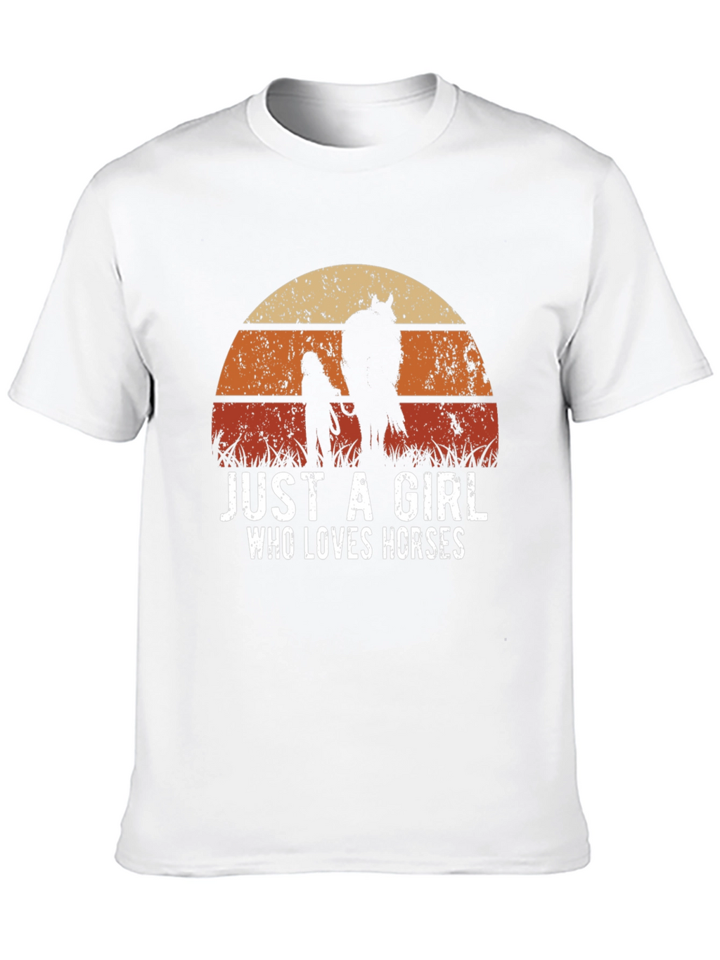 Just A Girl Who Loves Horses T-Shirt
