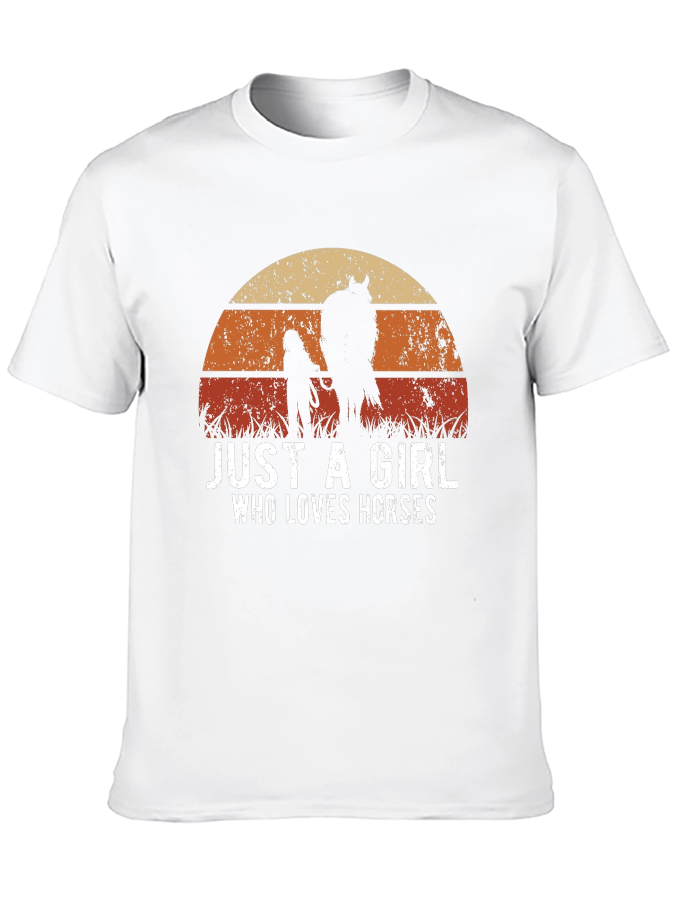Just A Girl Who Loves Horses T-Shirt