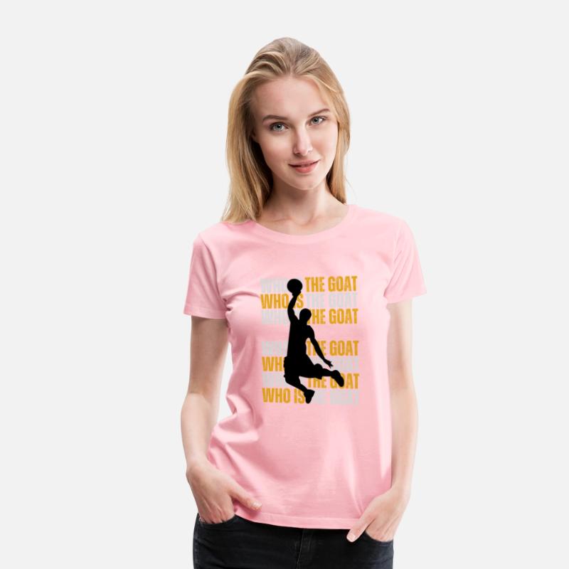 Who Is The Goat Basketball T shirt