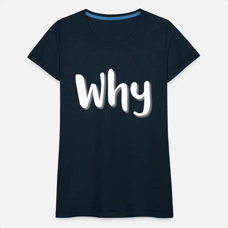 Why - White Letters