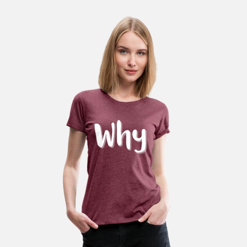 Why - White Letters