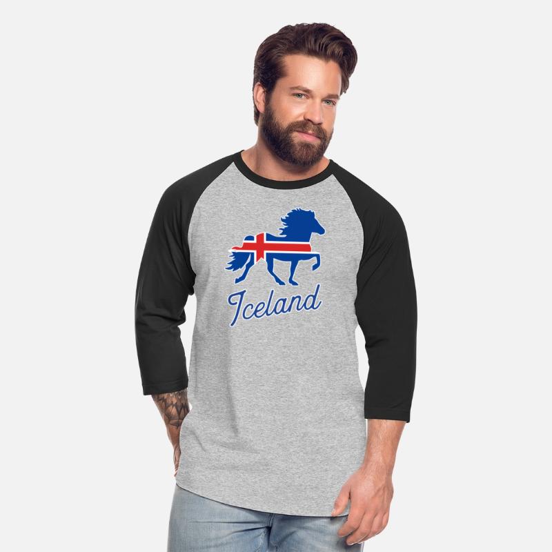 Wild Horse Flag Of Iceland