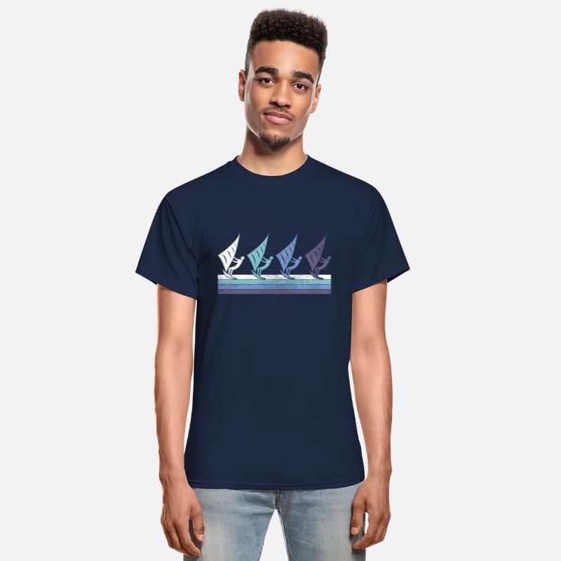 Windsurfing Gradient Silhouettes