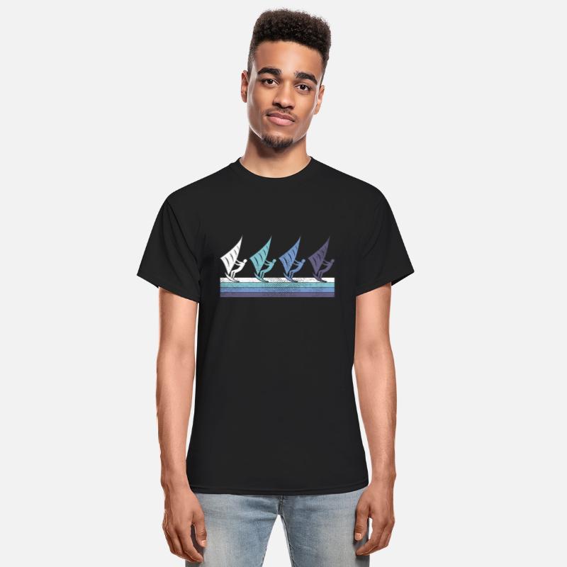 Windsurfing Gradient Silhouettes