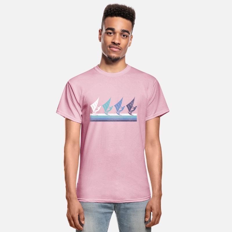 Windsurfing Gradient Silhouettes