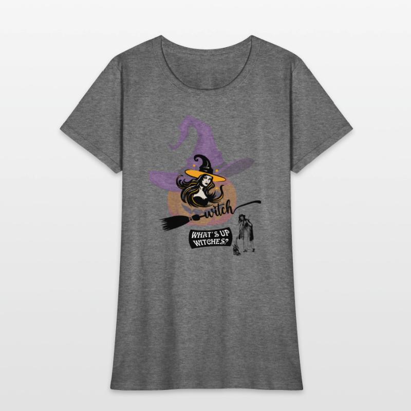WITCH T-shirt design (halloween)