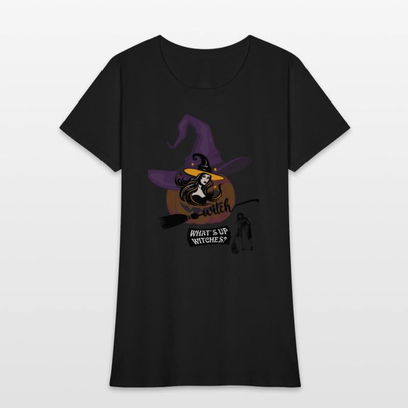 WITCH T-shirt design (halloween)
