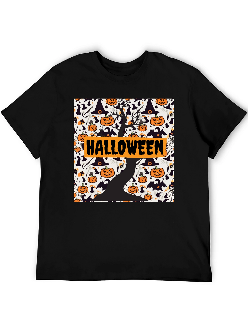 Halloween Tree Pumpkin T-Shirt