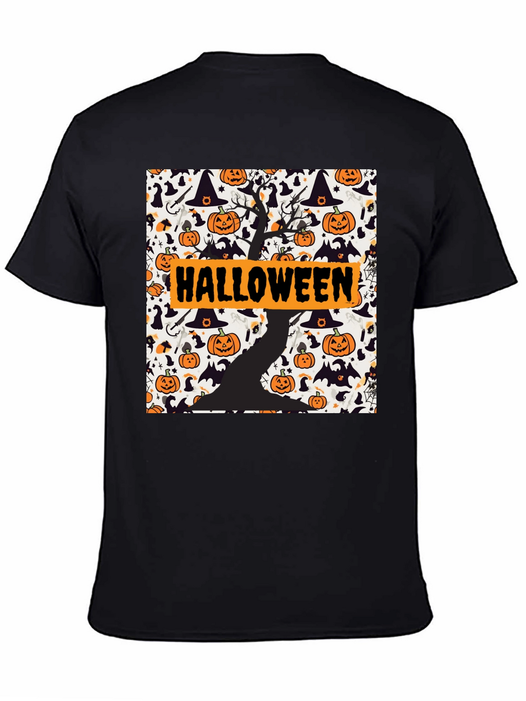 Halloween Tree Pumpkin T-Shirt