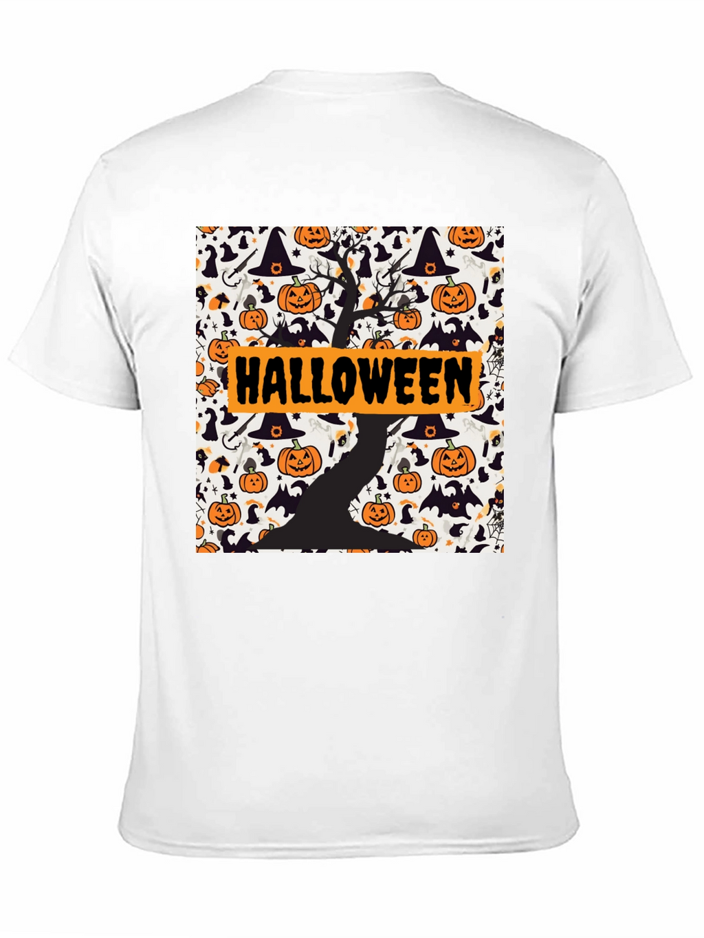 Halloween Tree Pumpkin T-Shirt