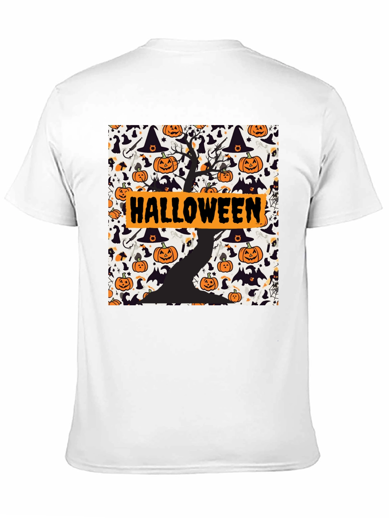 Halloween Tree Pumpkin T-Shirt