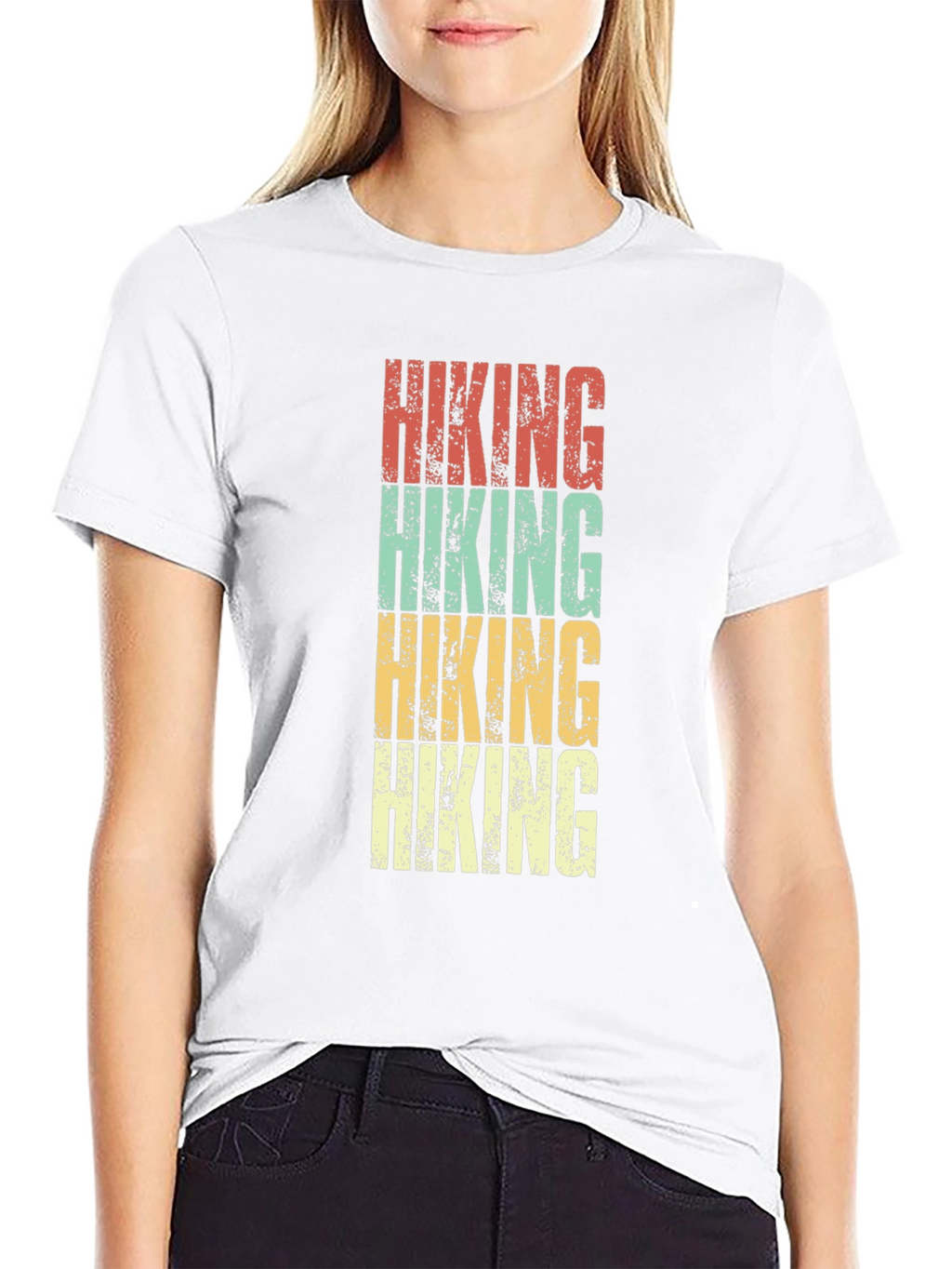 Retro Hiking T-Shirt - Outdoor Adventure Tee