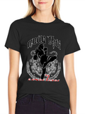 Muay Thai Graphic T-Shirt - Kickboxing Fighter Tee