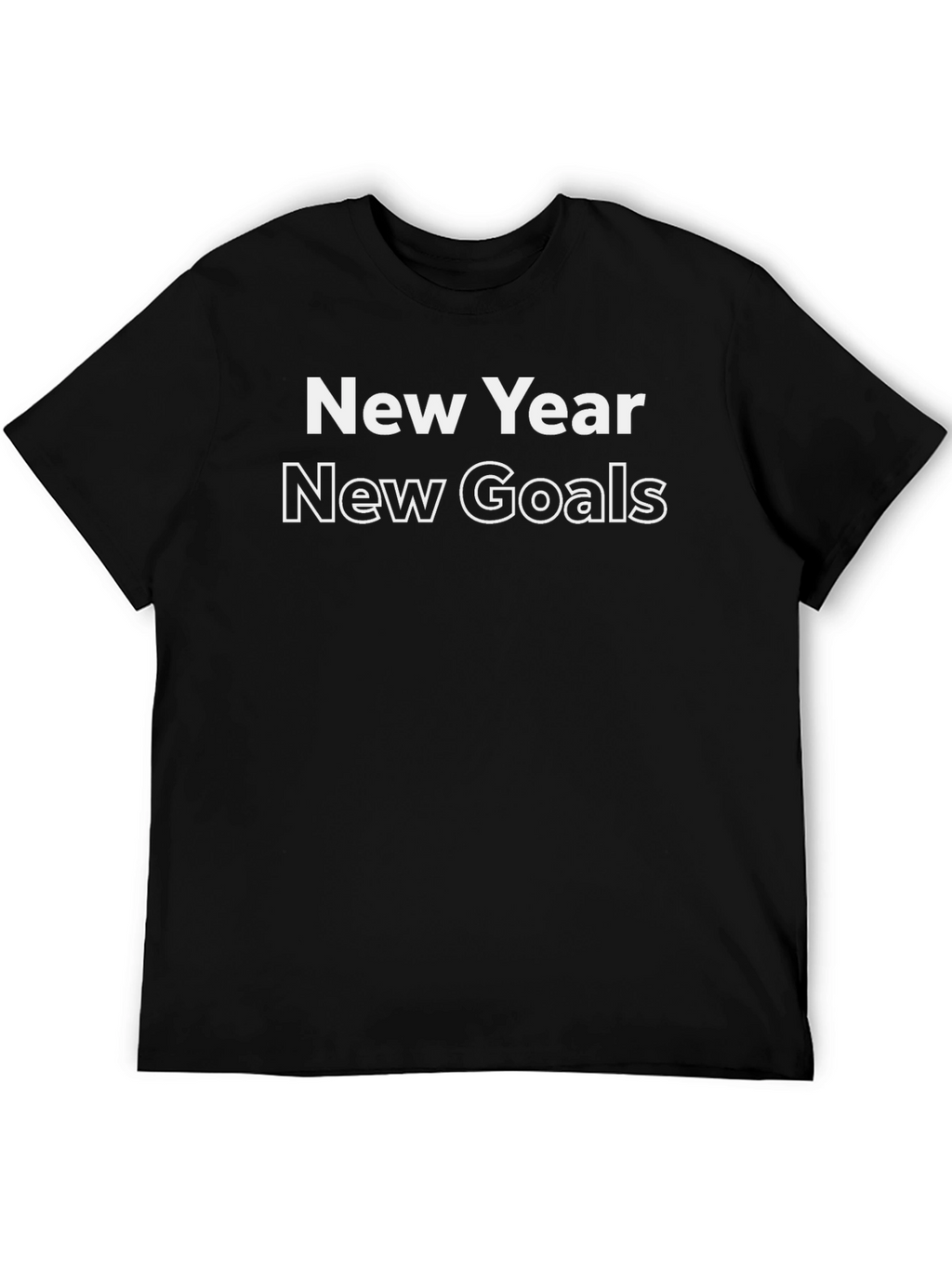 New Year New Goals Graphic T-Shirt