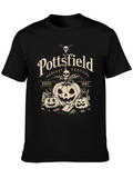 Pottsfield Harvest Festival Graphic Tee - Halloween Shirt