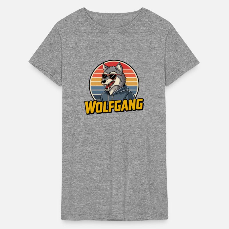Wolfgang Wolf Retro Style Wortspiel Adventure