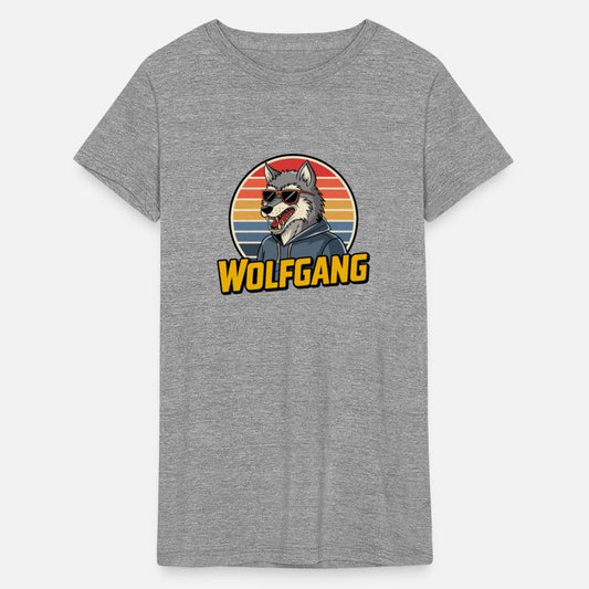 Wolfgang Wolf Retro Style Wortspiel Adventure