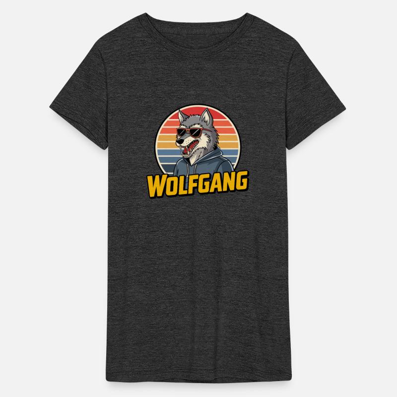 Wolfgang Wolf Retro Style Wortspiel Adventure