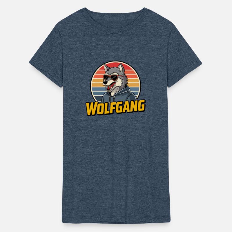 Wolfgang Wolf Retro Style Wortspiel Adventure