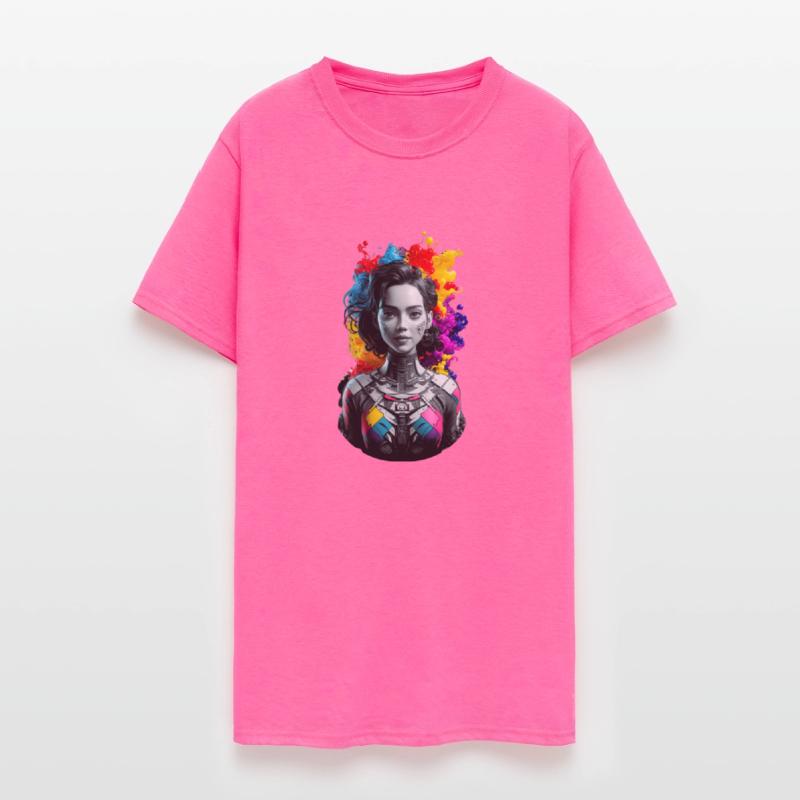 woman bright colors edm trending dank tank chick