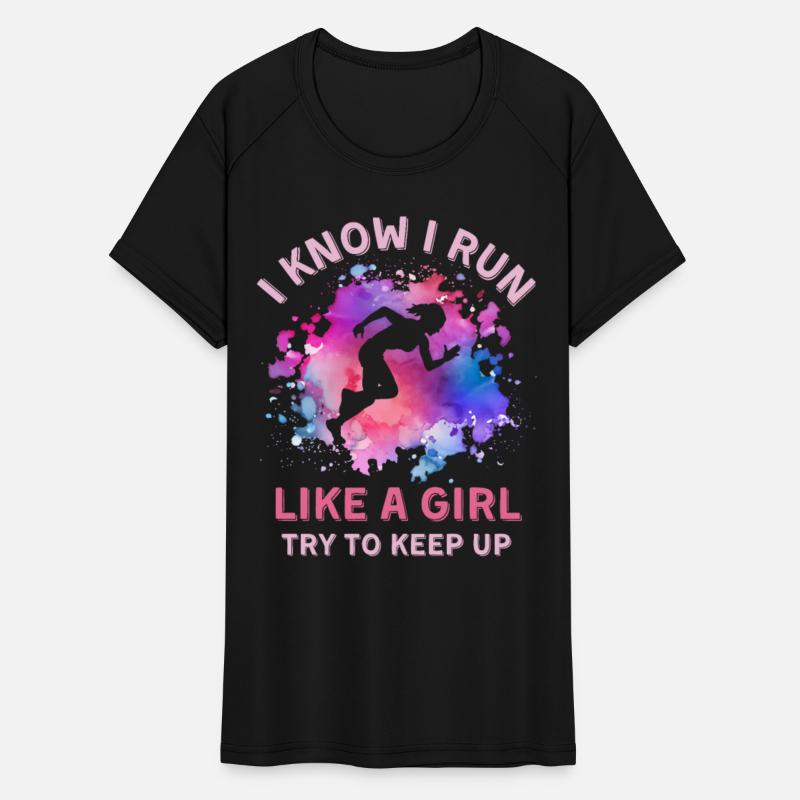 Women Running Girl