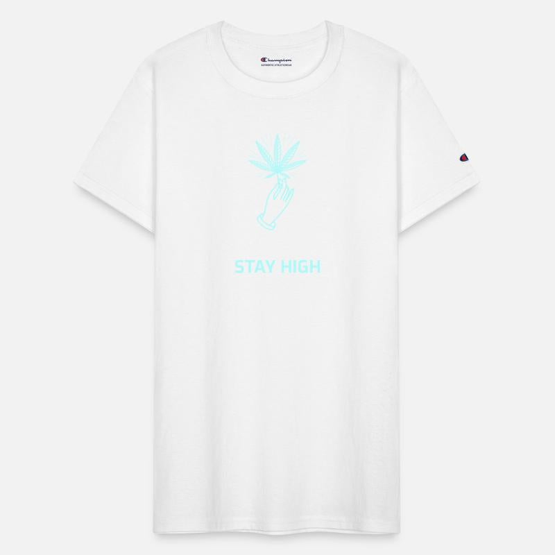 Work Hard Stay High Weed Lifestyle Quote