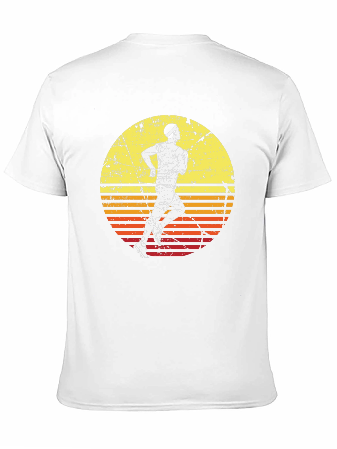 Retro Runner Graphic Tee - Black