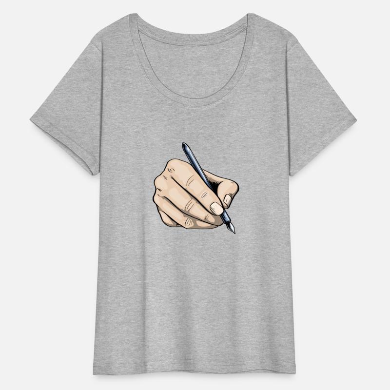 Writing Hand Colored