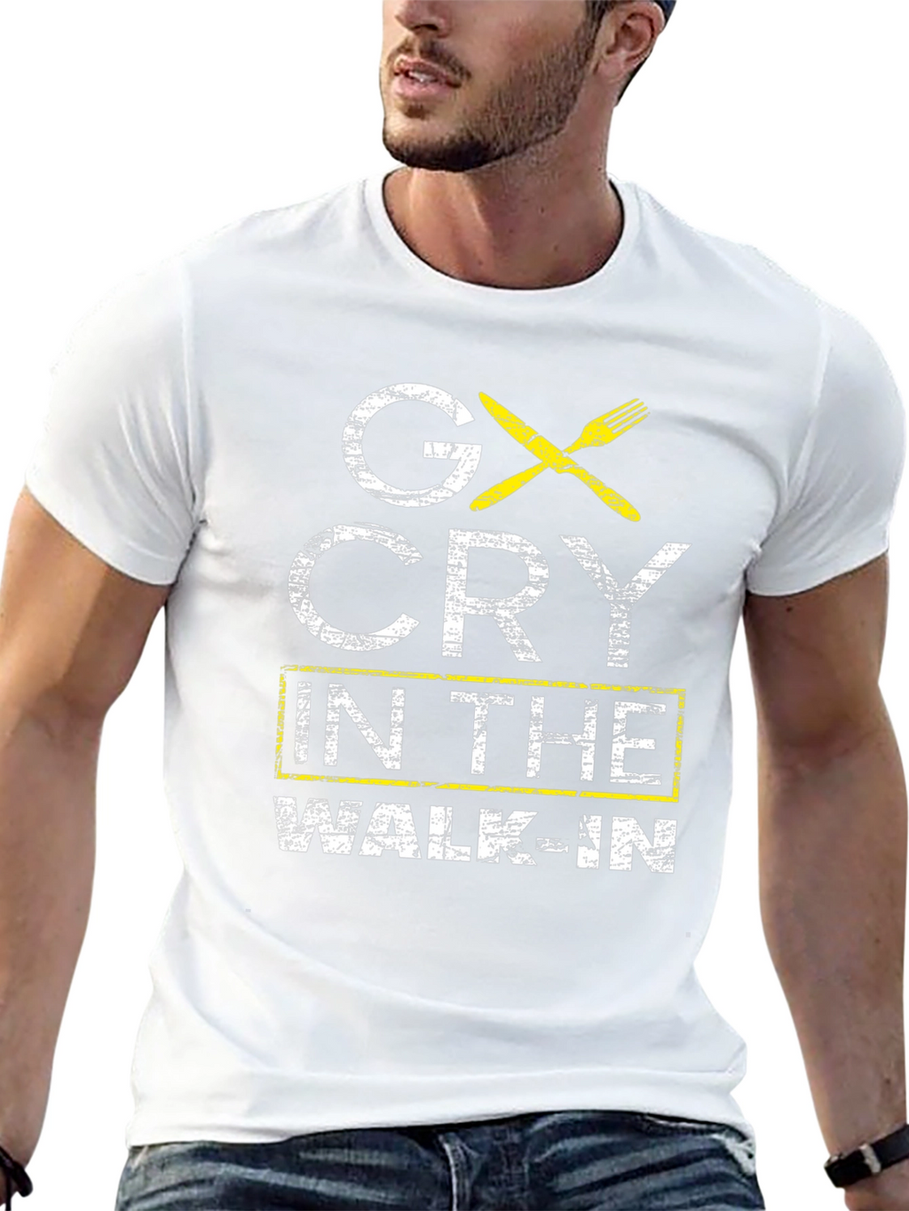 GX Cry in The Walk-In T-Shirt - Black
