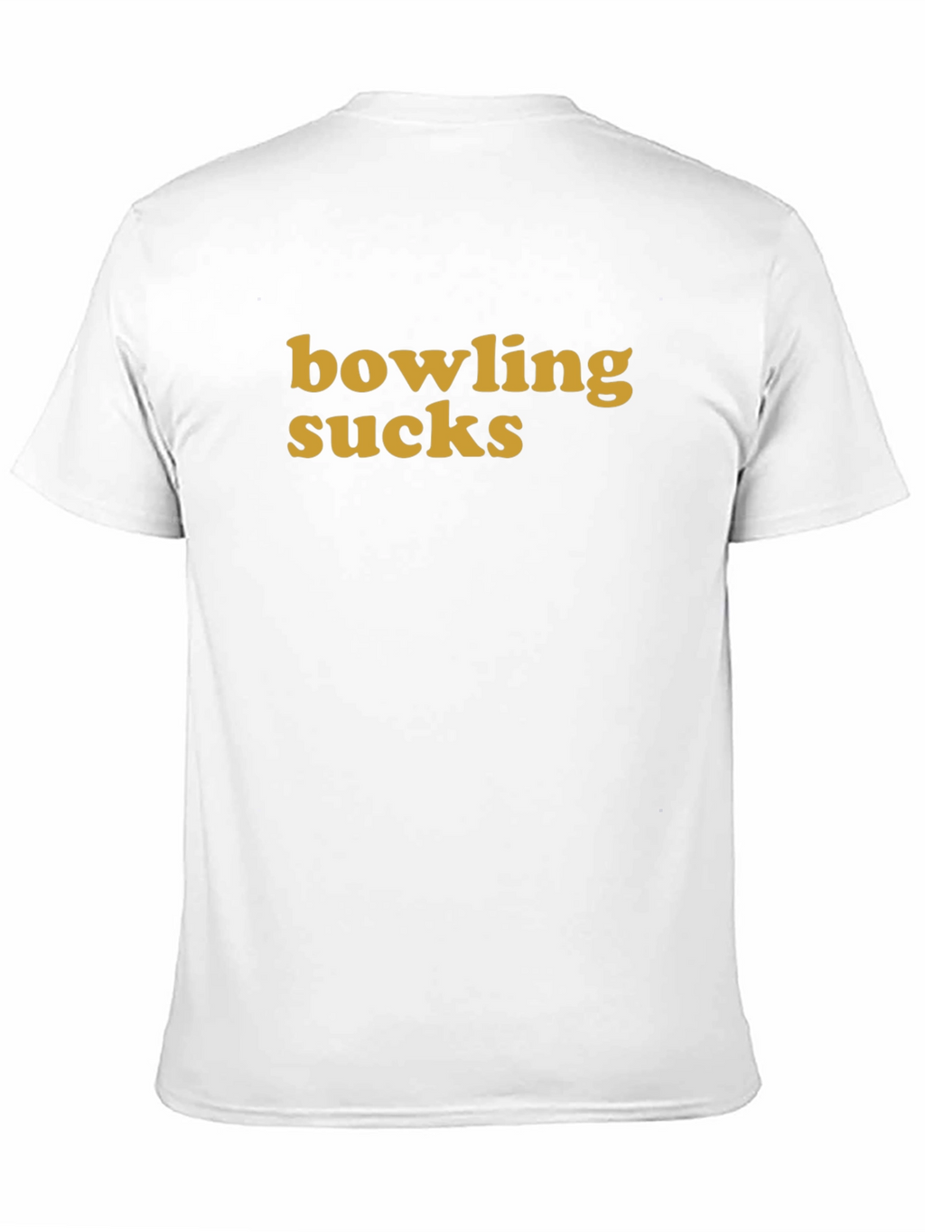 Bowling Sucks Graphic Tee - Casual Cotton T-Shirt
