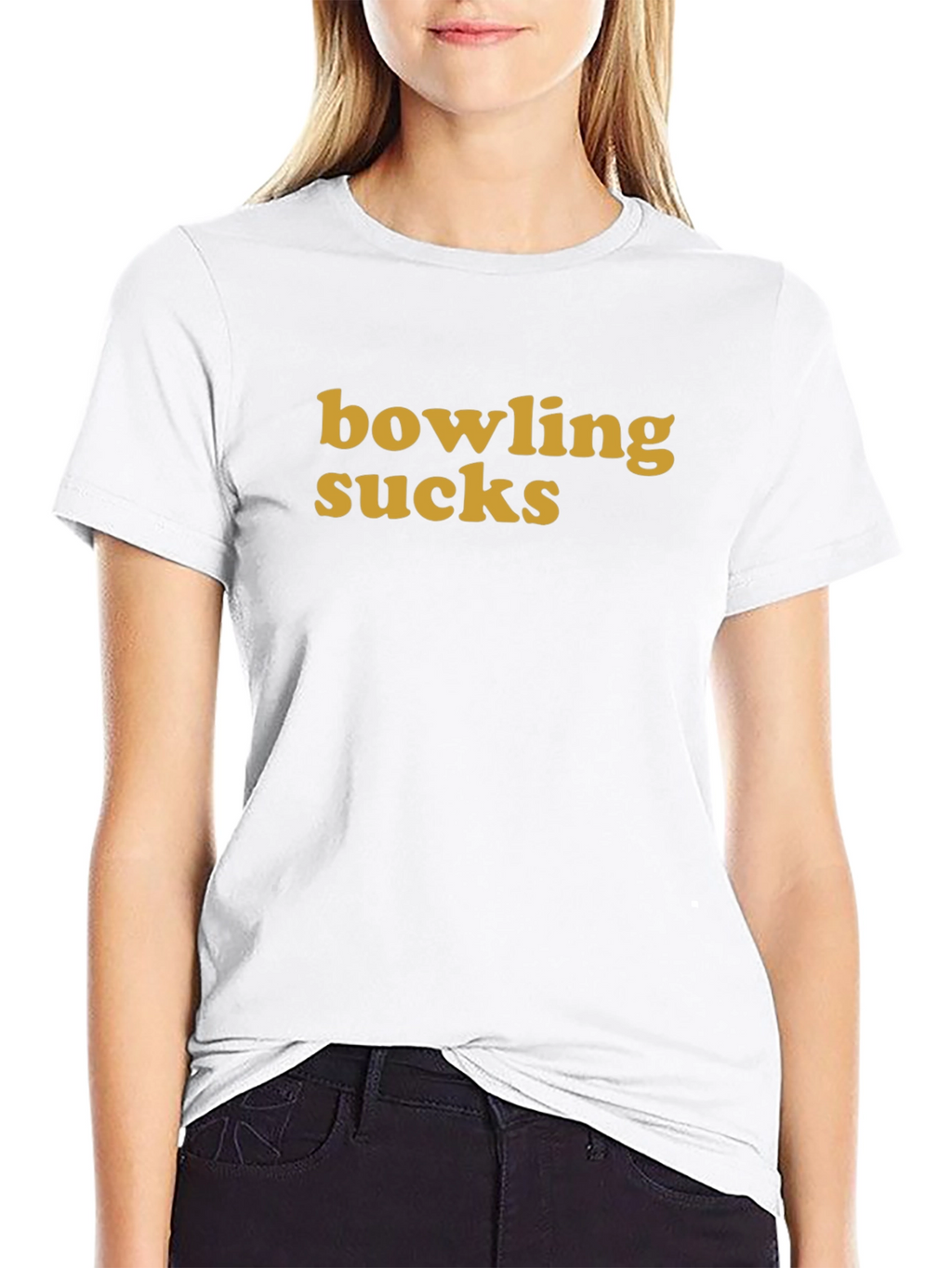 Bowling Sucks Graphic Tee - Casual Cotton T-Shirt