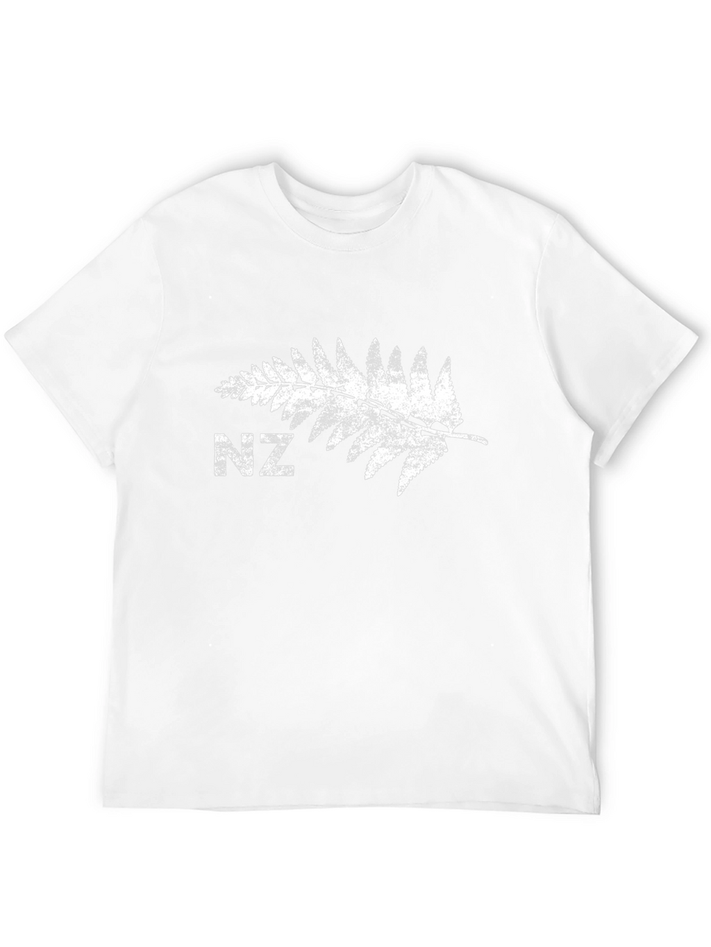 NZ Silver Fern Black Tee - New Zealand Pride