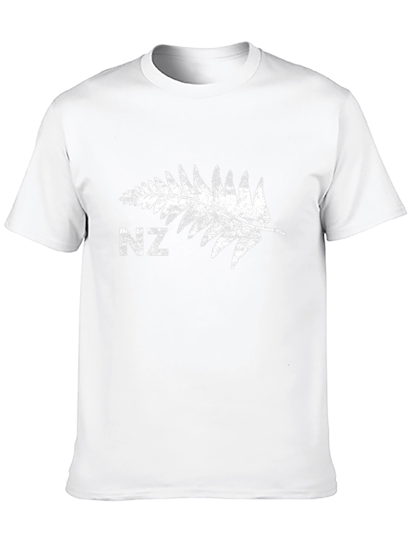 NZ Silver Fern Black Tee - New Zealand Pride