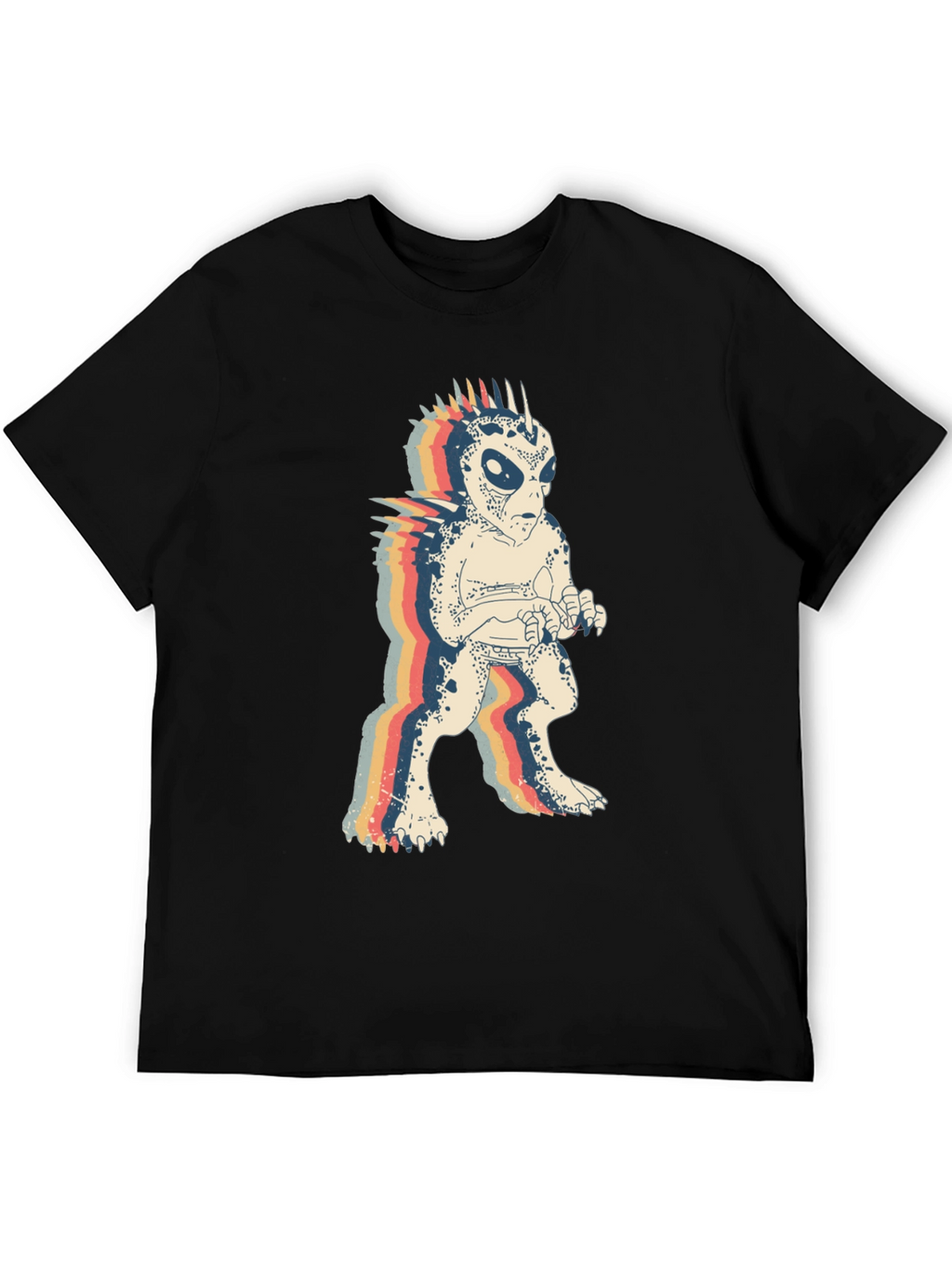 Retro Alien Monster Graphic Tee