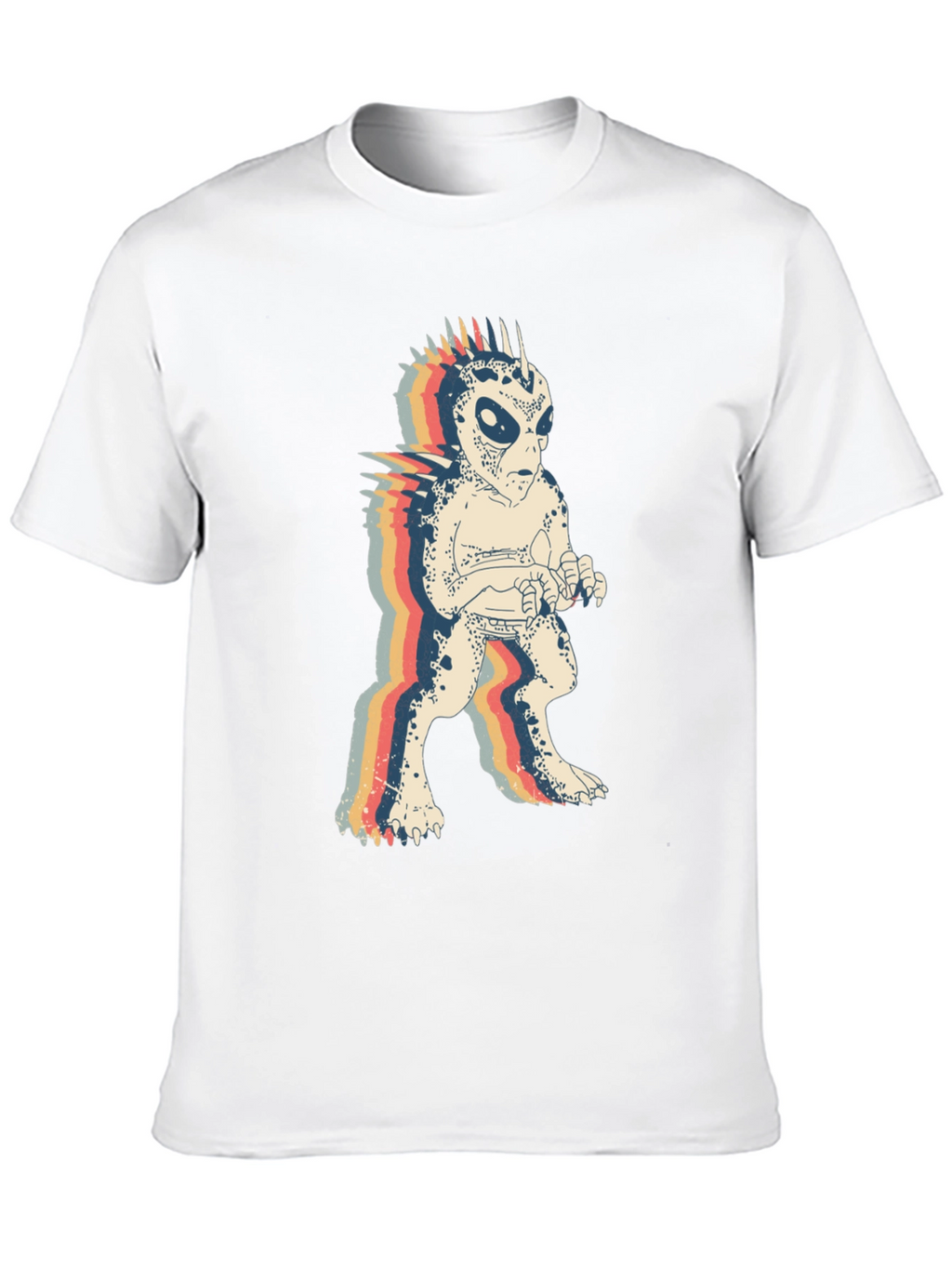 Retro Alien Monster Graphic Tee