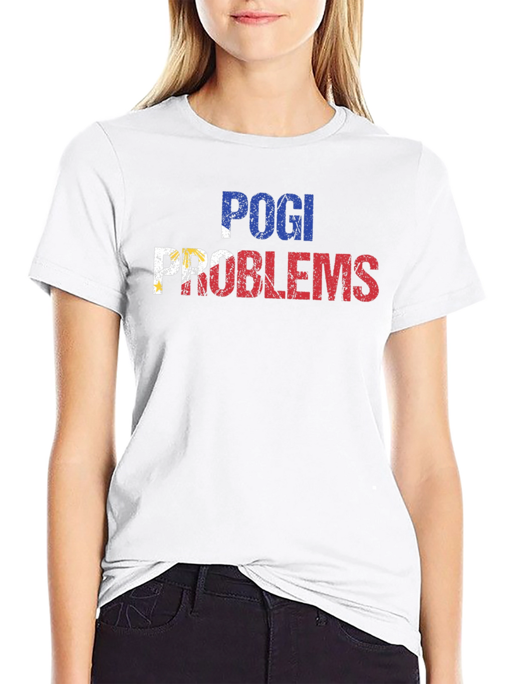 Pogi Problems Graphic Tee - Filipino Pride Shirt
