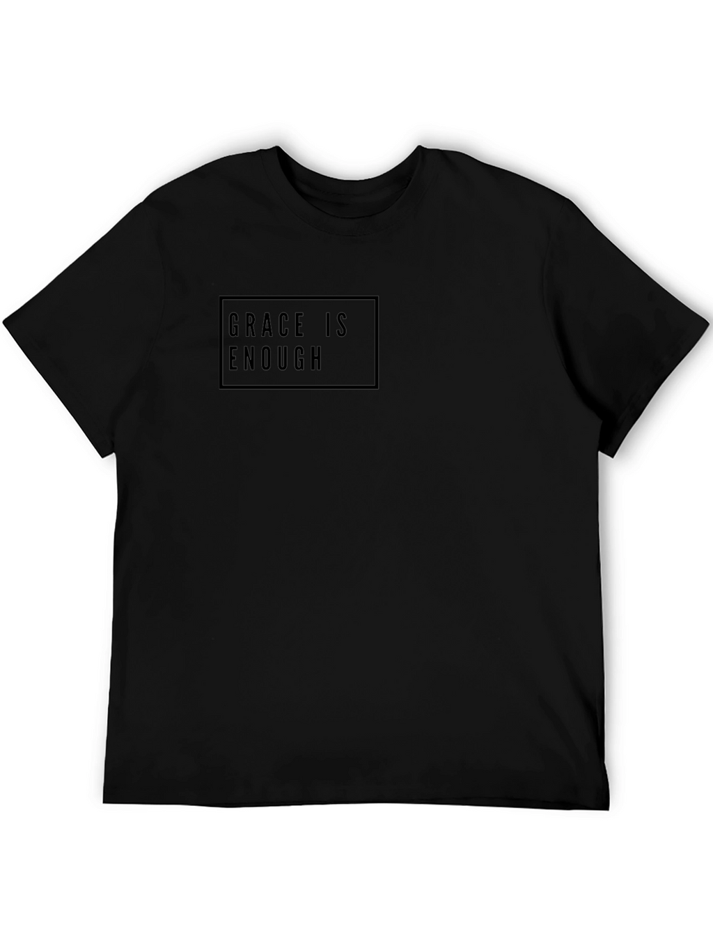 Grace Is Enough Black T-Shirt
