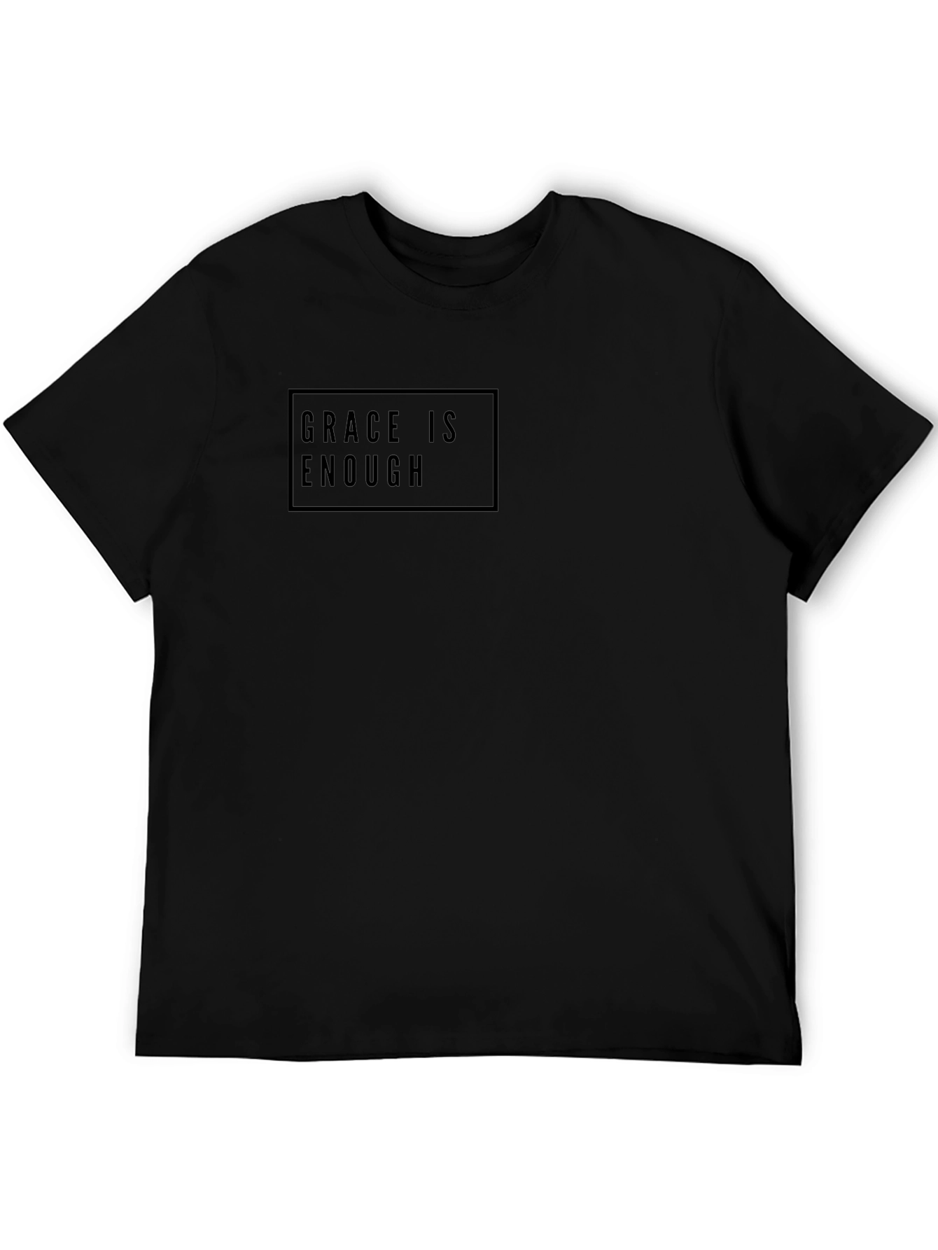 Grace Is Enough Black T-Shirt