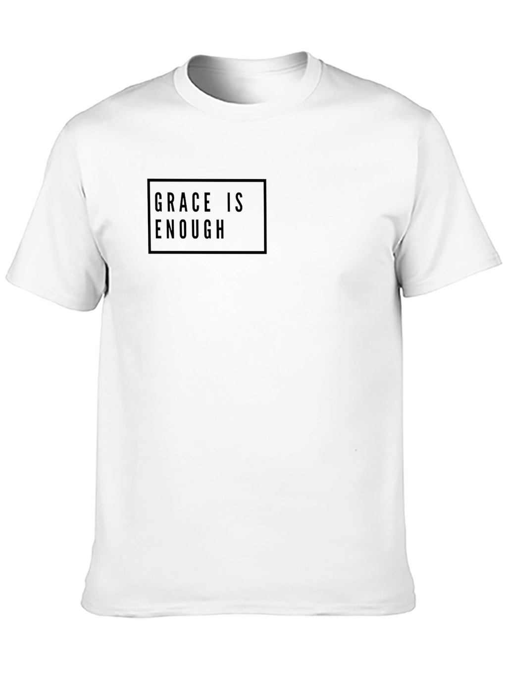 Grace Is Enough Black T-Shirt