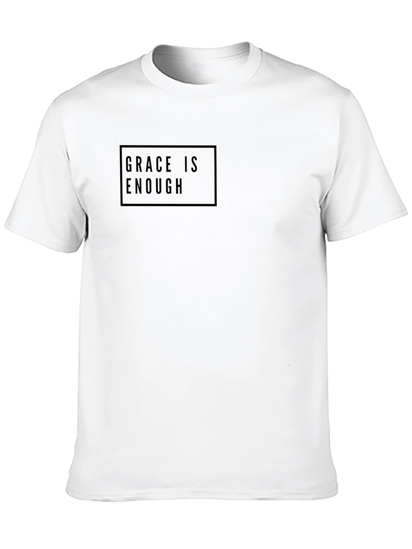 Grace Is Enough Black T-Shirt