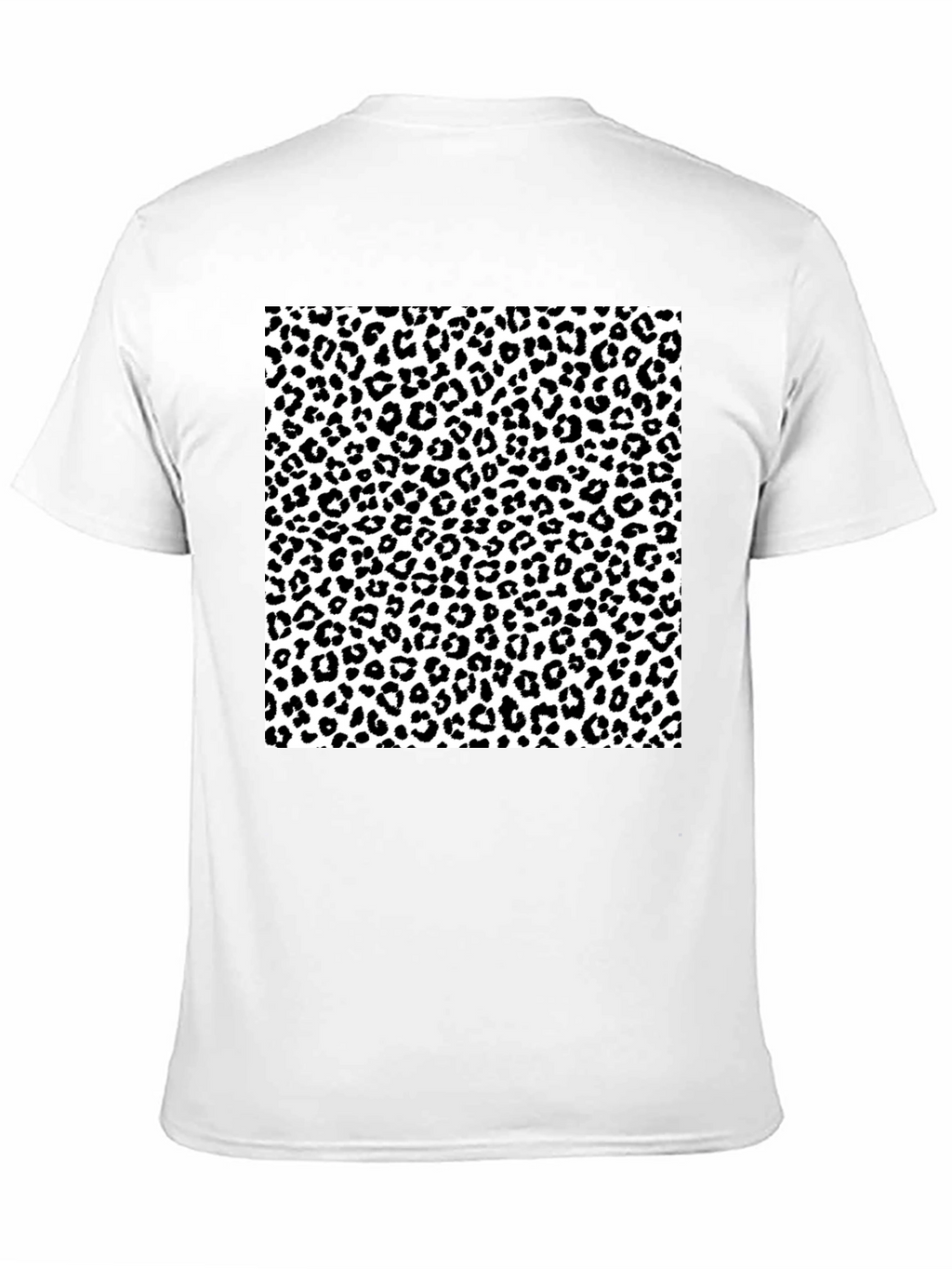 Leopard Print Graphic Tee - Stylish Mens T-Shirt