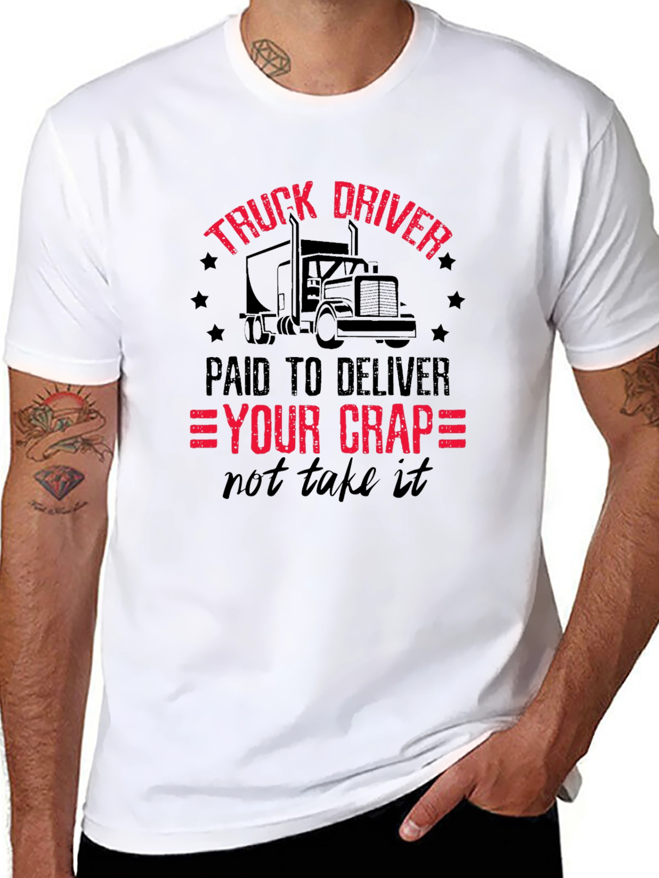 Truck Driver - Paid To Deliver T-Shirt